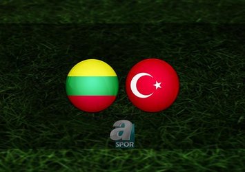 Litvanya - Türkiye maçı saat kaçta?