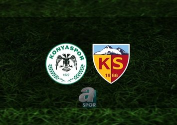 Konyaspor - Kayserispor | CANLI