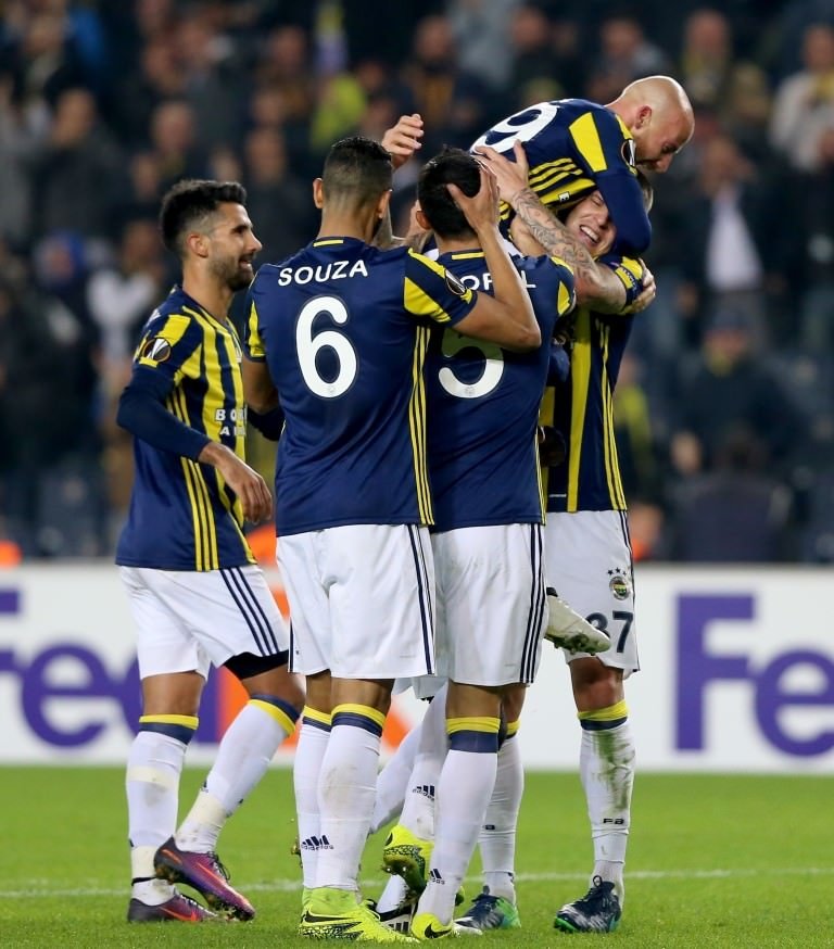 Fenerbahçe - Zorya Luhansk maçından kareler