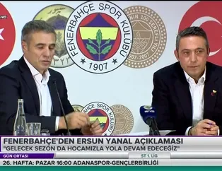 Fenerbahçe'den Ersun Yanal açıklaması