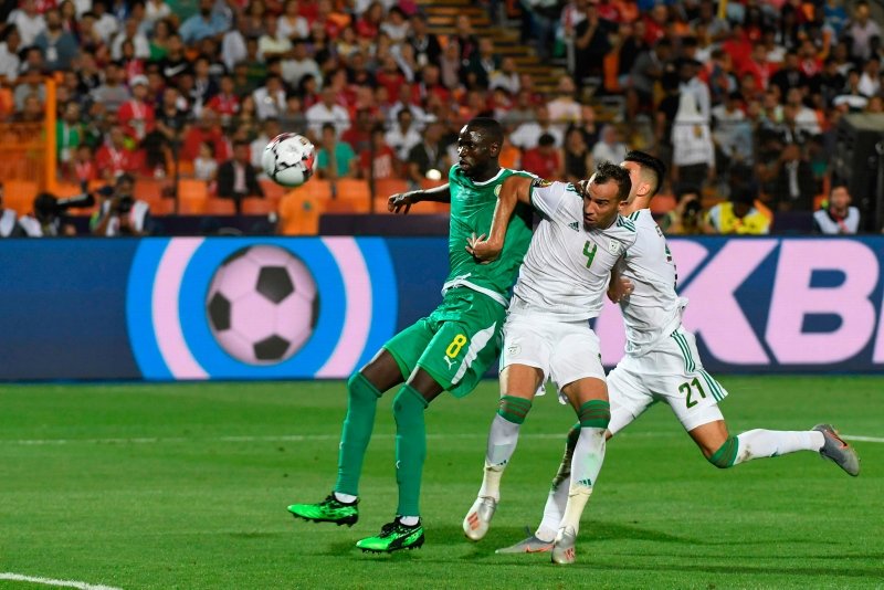 Senegal - Cezayir  maçından kareler...