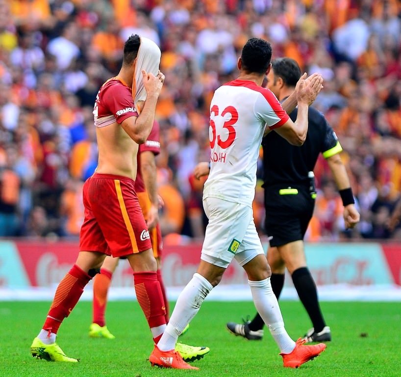 Antalyaspor- Galatasaray maçından kareler