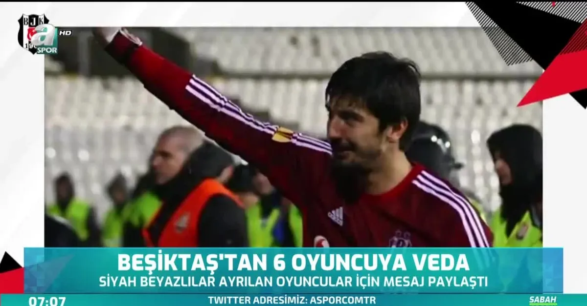 Beşiktaş'tan 6 isme veda