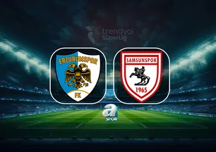 Erzurumspor FK-Samsunspor maçı detayları