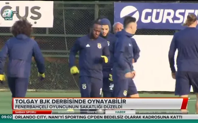 Tolgay Beşiktaş derbisinde oynayabilir