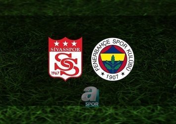 İşte Sivasspor - F.Bahçe maçına dair tüm detaylar!