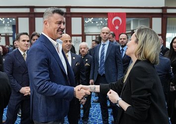 F.Bahçe'de bayramlaşma töreni yapıldı!