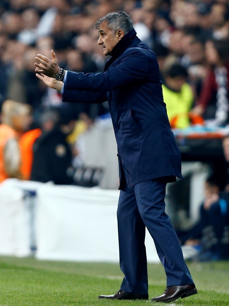 Beşiktaş - O.Lyon maçından kareler