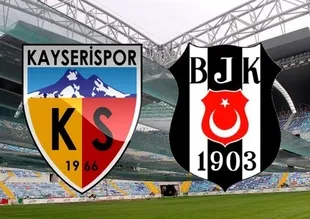 Beşiktaş, Kayseri'ye konuk oluyor