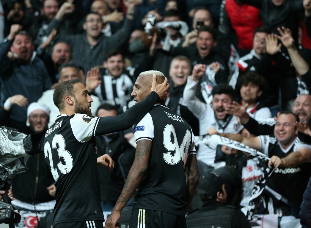 Beşiktaş - O.Lyon maçından kareler