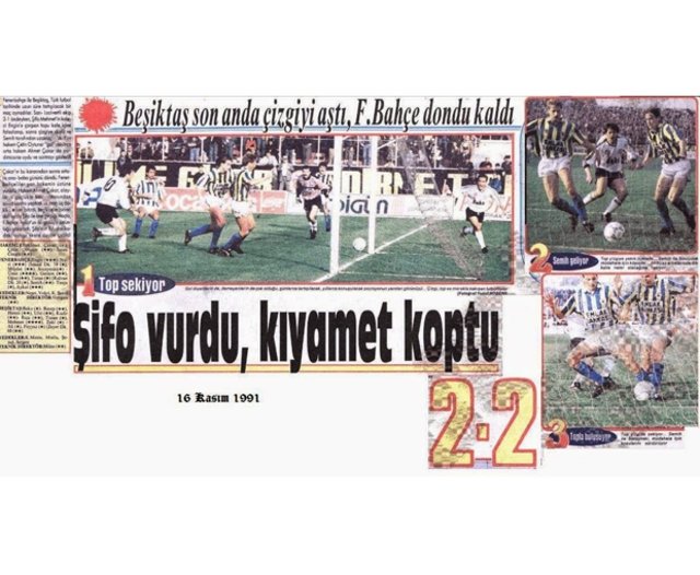 Unutulmaz Fenerbahçe-Beşiktaş derbileri