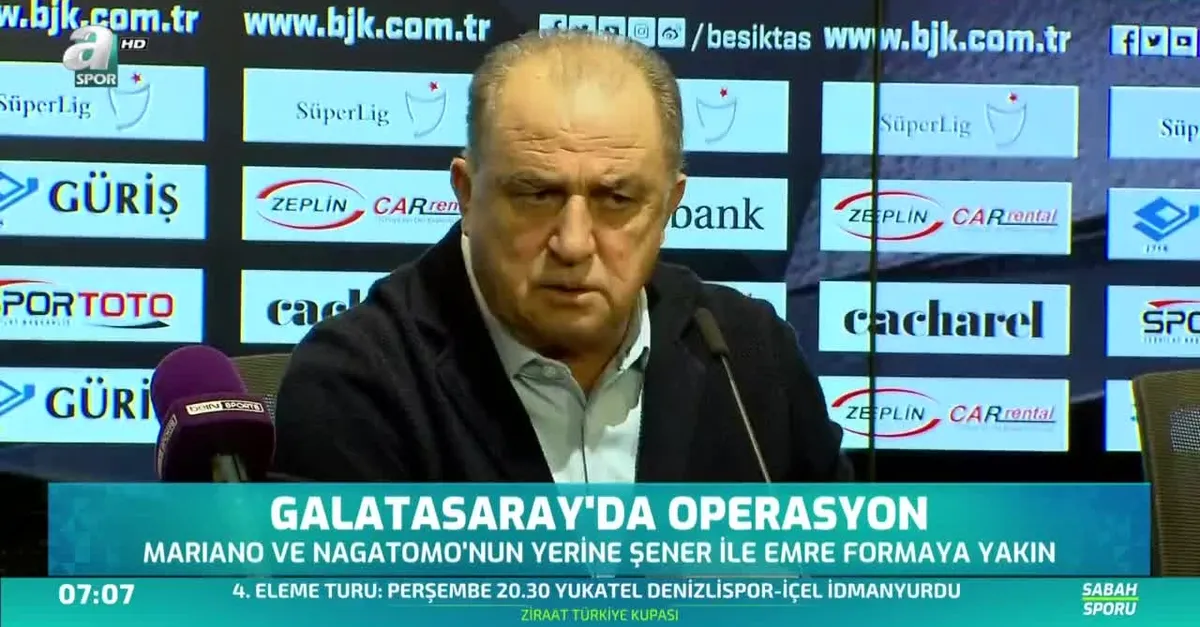 Fatih Terim'den flaş Belhanda kararı!