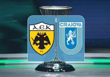 AEK Atina-Universitatea Craiova maçı saat kaçta?