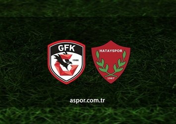 Gaziantep FK - Hatayspor | CANLI