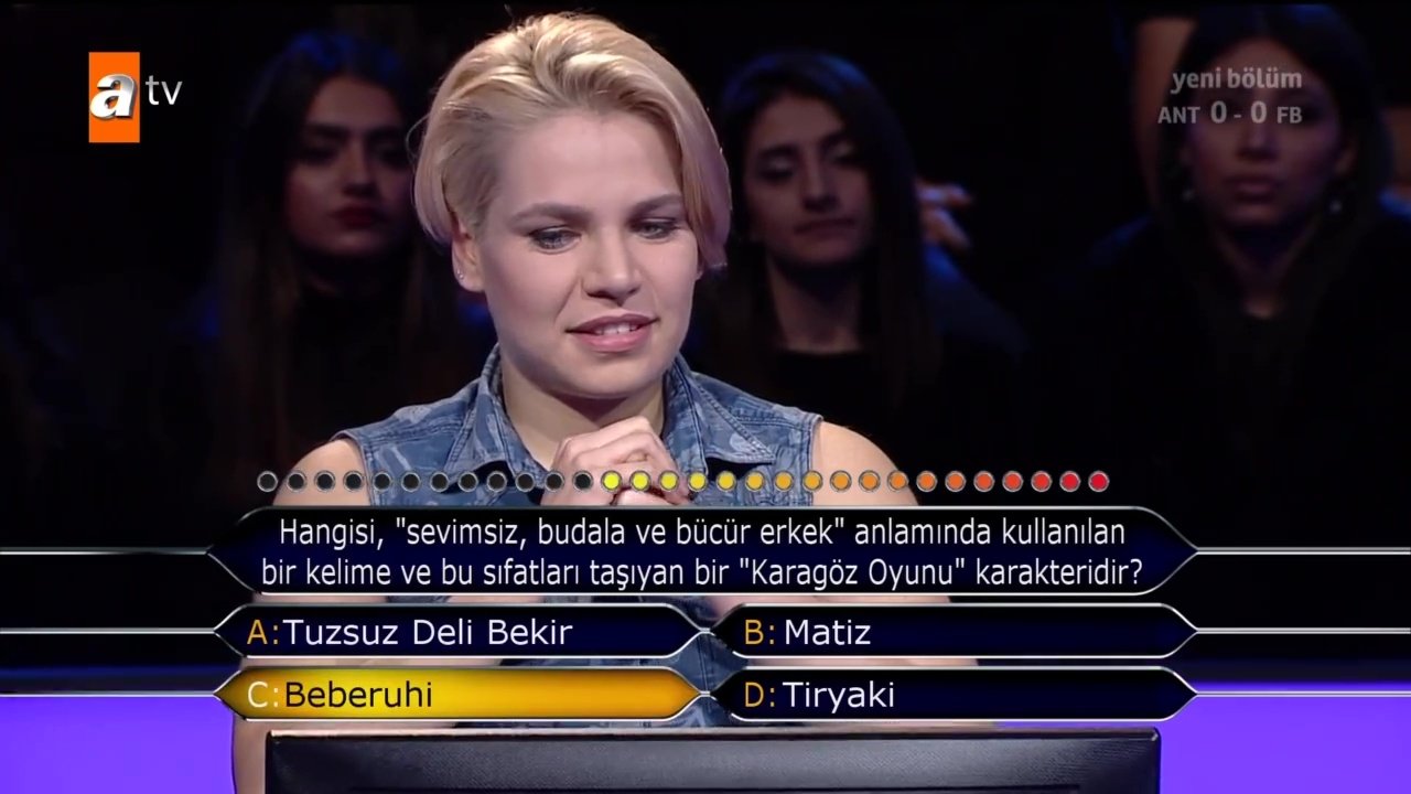 Kim Milyoner Olmak İster 796. bölüm soru ve cevapları | Futbol sorusu geceye damga vurdu