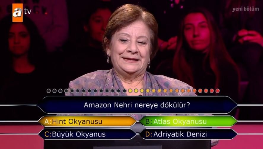 Kim Milyoner Olmak İster 788. son bölüm soru ve cevapları 26 Kasım 2018