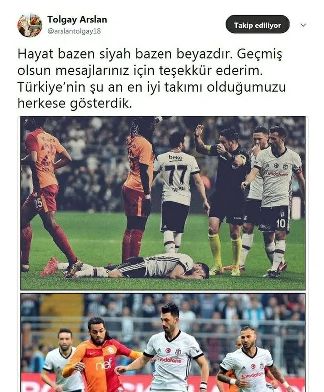 Tolgay'dan teşekkür mesajı - 1