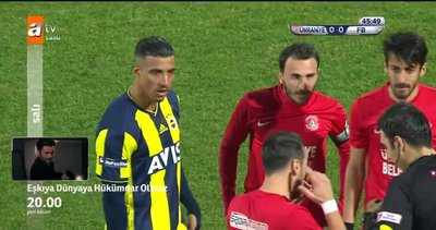 Fenerbahçe 10 kişi! Eljif Elmas kırmızı kart gördü