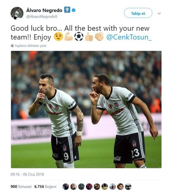 Cenk Tosun paylaşımları