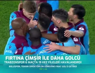 Fırtına en golcü dönemini yaşıyor