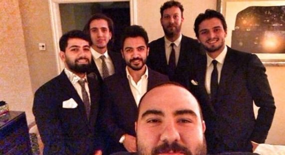 Spor camiası Yusuf Erdoğan’ın düğününde buluştu