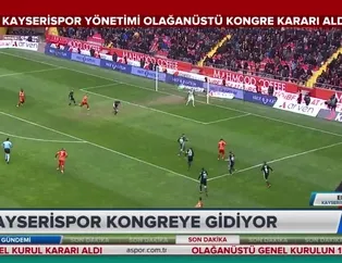 Kayserispor olağanüstü seçime gidiyor