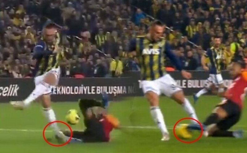 Besiktas 1 0 Galatasaray Maci Penalti Pozisyonu Var Goruntusu