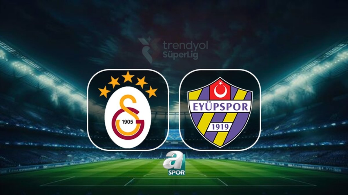MUHTEMEL 11'LER | Galatasaray - ikas Eyüpspor maçı saat kaçta, hangi kanalda?