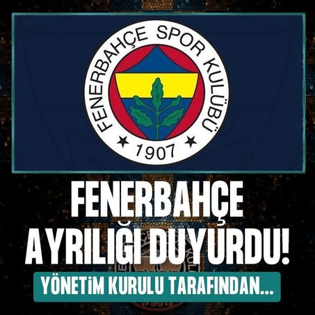 Fenerbahçe Okan Özkan ayrılığını duyurdu