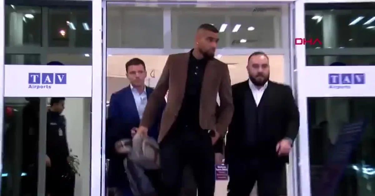 Kevin Prince Boateng İstanbul'da! İşte ilk görüntüler