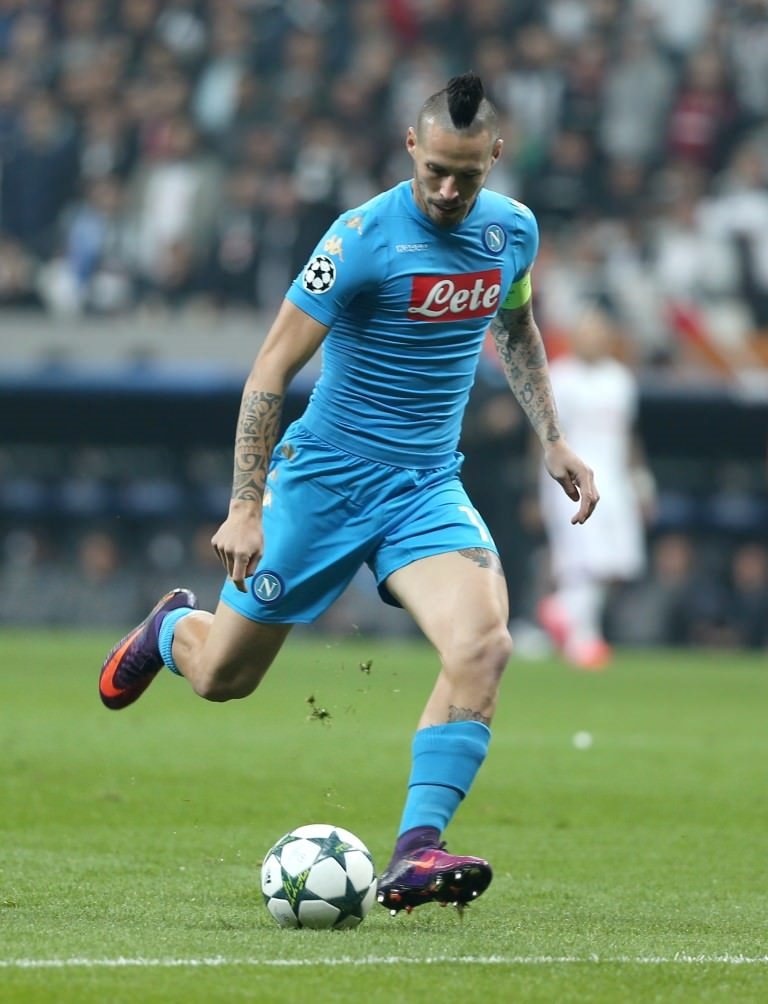Beşiktaş-Napoli karşılaşmasından kareler