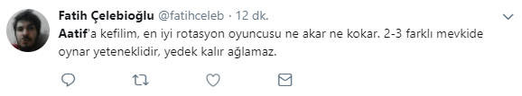 Aatıf attı sosyal medya yıkıldı!