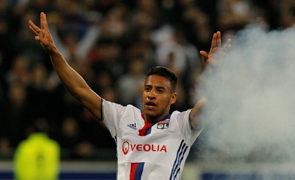 Olympique Lyon - Beşiktaş maçından kareler