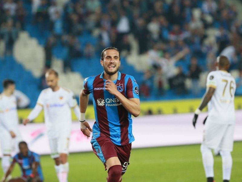 Trabzonspor - Kayserispor maçından kareler