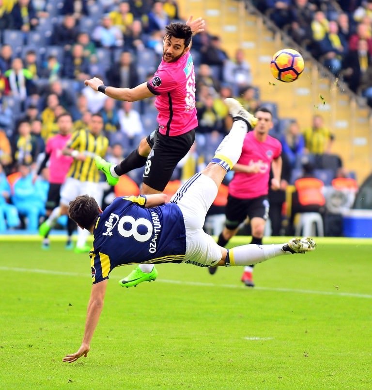 Fenerbahçe - Kasımpaşa maçından kareler