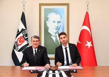 Beşiktaş o isimle sözleşme imzaladı!