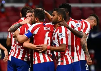 Atletico Madrid tek farkla kazandı!