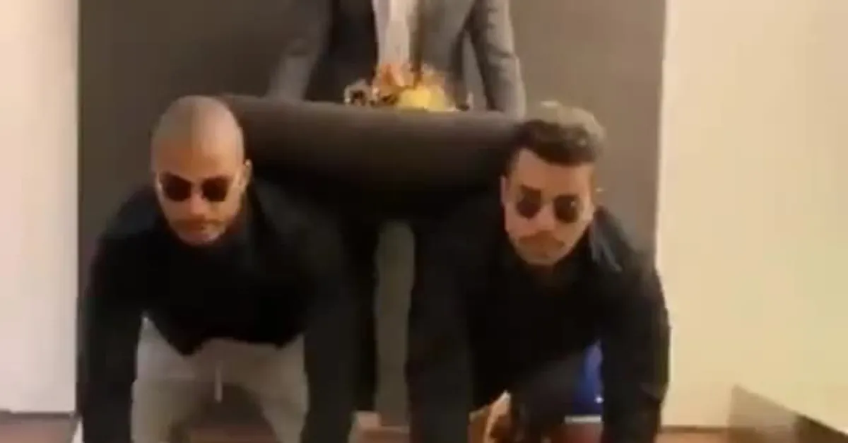 Galatasaraylı yıldızdan 'evde kal' dansı