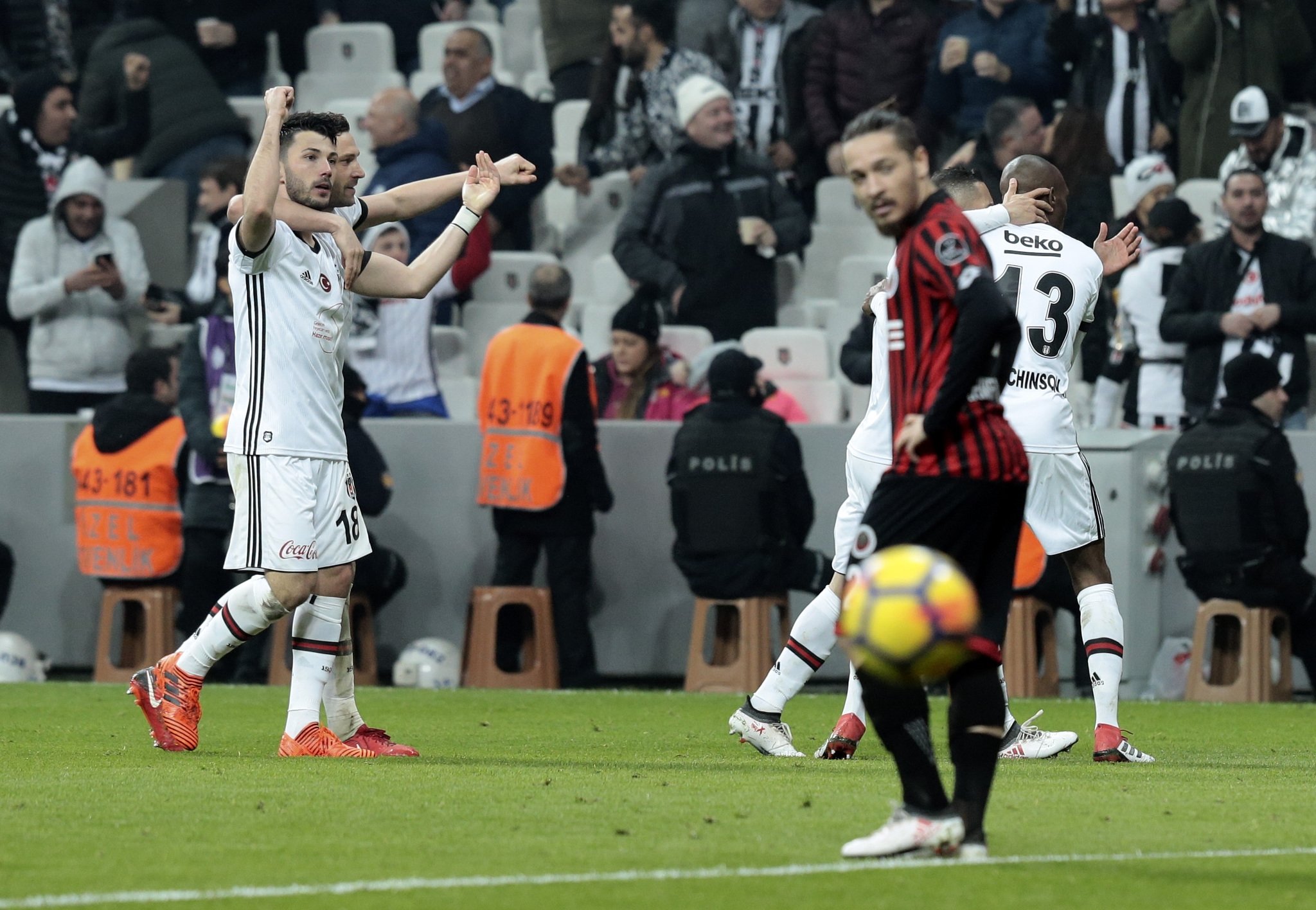 İşte Beşiktaş - Gençlerbirliği maçından kareler!