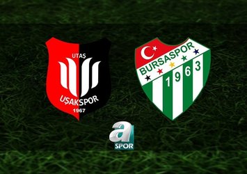 Uşakspor - Bursaspor | CANLI