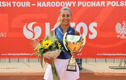 Milli tenisçi Çağla Büyükakçay Polonya’da şampiyon oldu