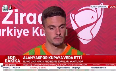 Nuno Lima: Bizim için ağır bir skor oldu