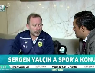 Sergen Yalçın'dan Guilherme sözleri!