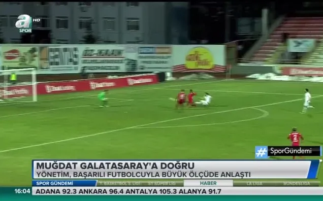 Muğdat Galatasaray'a doğru