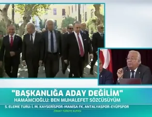 Hamamcıoğlu 'omuz' polemiğini anlattı
