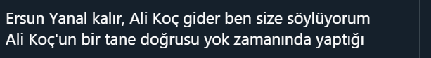 Fenerbahçe taraftarından Ali Koç ve Ersun Yanal'a büyük tepki!