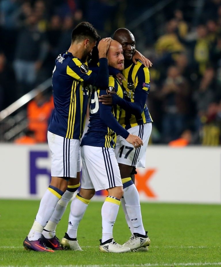 Fenerbahçe - Zorya Luhansk maçından kareler