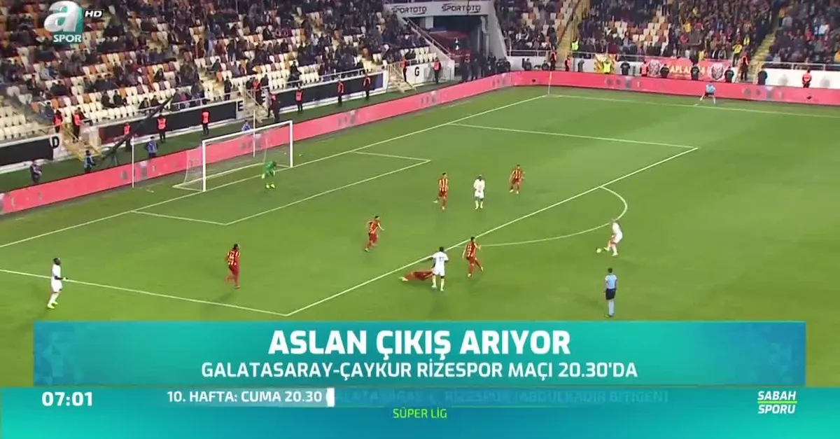 Aslan çıkış arıyor