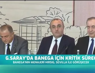 Galatasaray'da Banega için kritik süreç