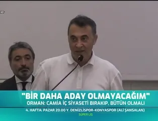 Fikret Orman: Ruhu olan bir takım oluşturduk